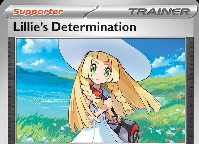Lillie's Determination [Reverse Holo]